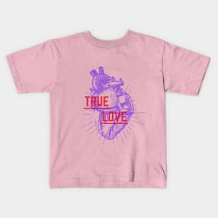 True Love Heart Kids T-Shirt